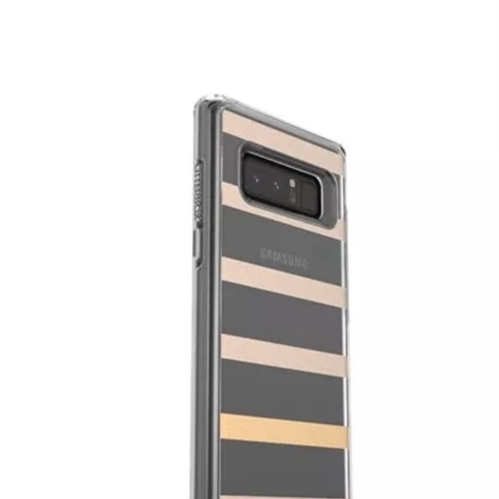 Samsung Black and Gold Striped Case for Galaxy